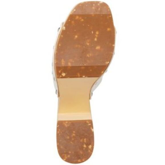 COOL PLANET BY STEVE MADDEN Womens White 1" Platform Restore Heeled Sandal 10 M - Picture 4 of 4